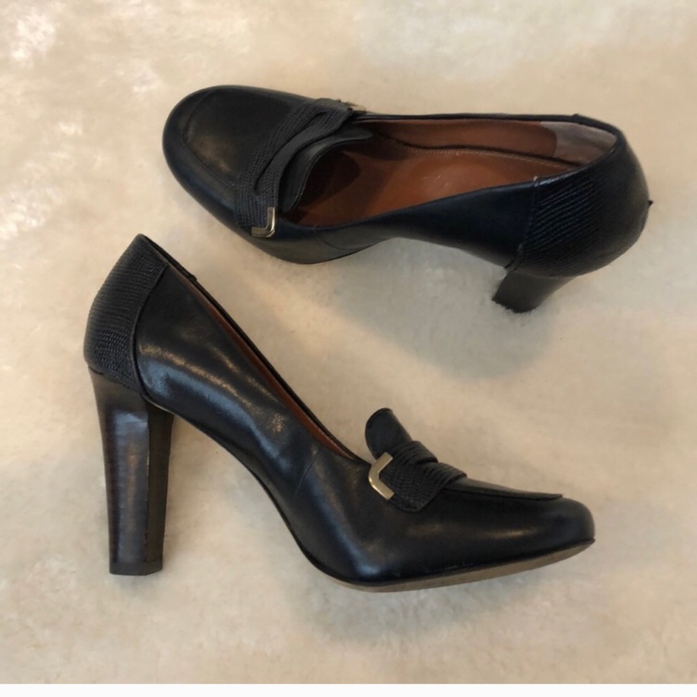 Banana Republic Mya Penny Loafer Black, size 6.5